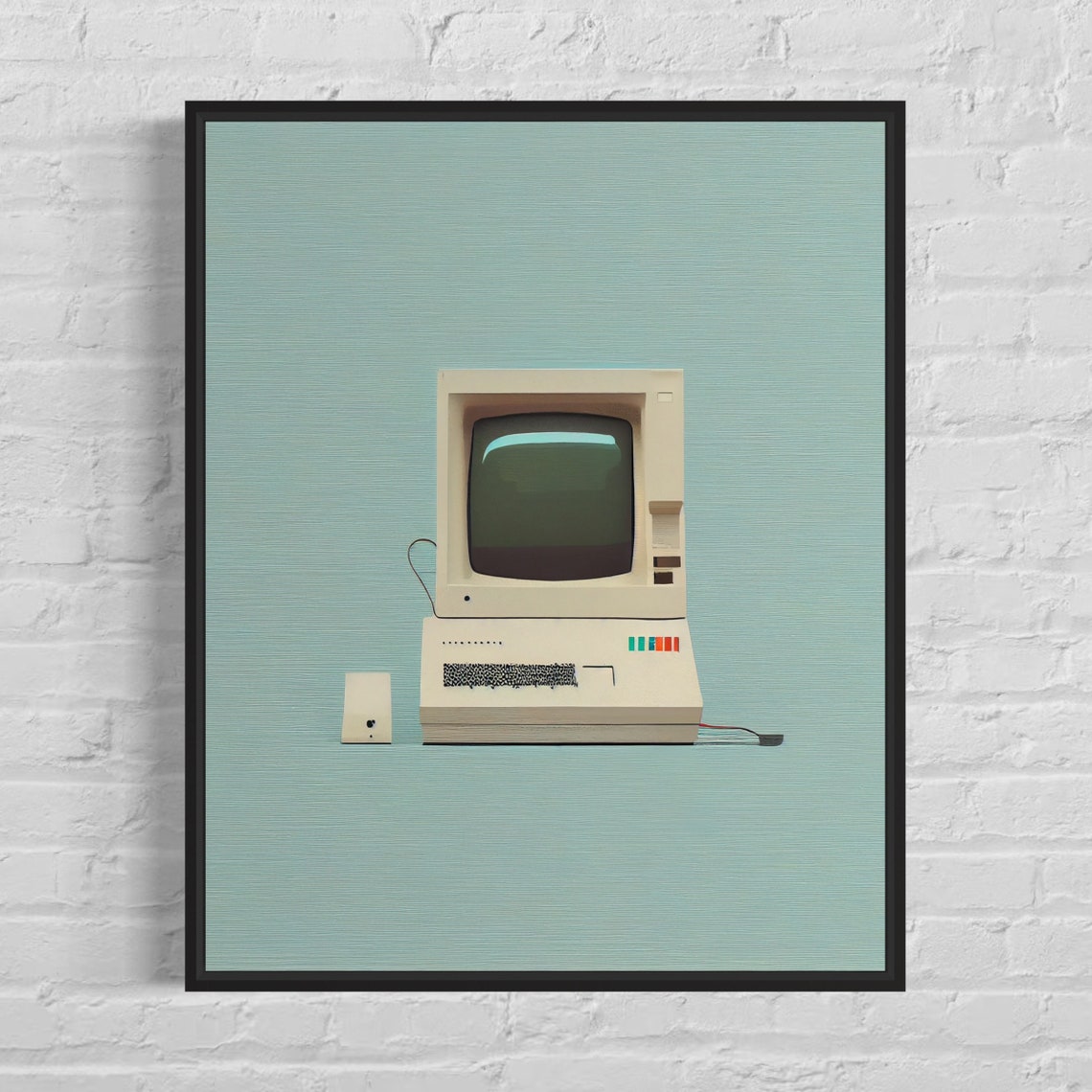 Computer Minimalist Art Print