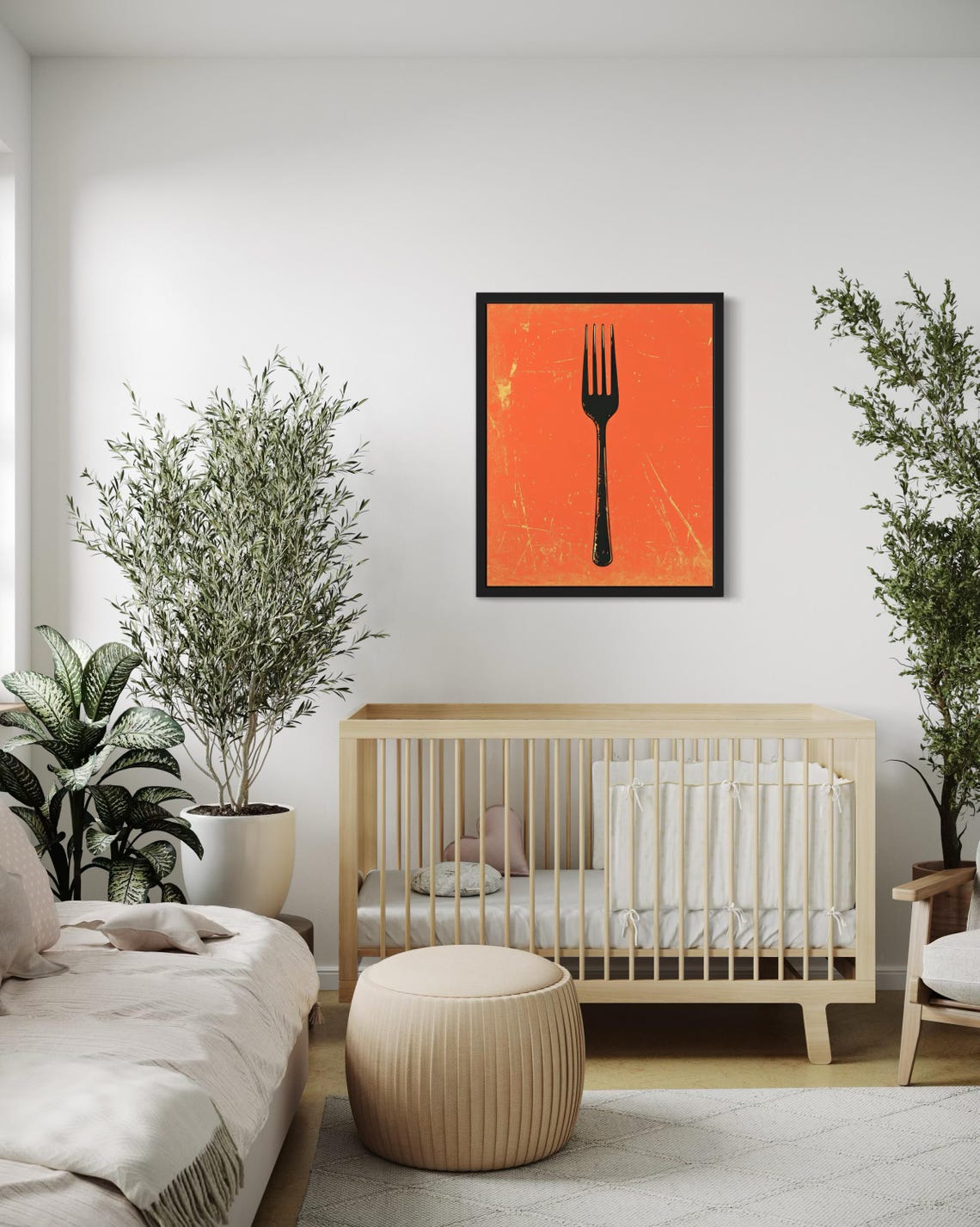 Fork Pop Art, Original Paint Artwork - Image 2