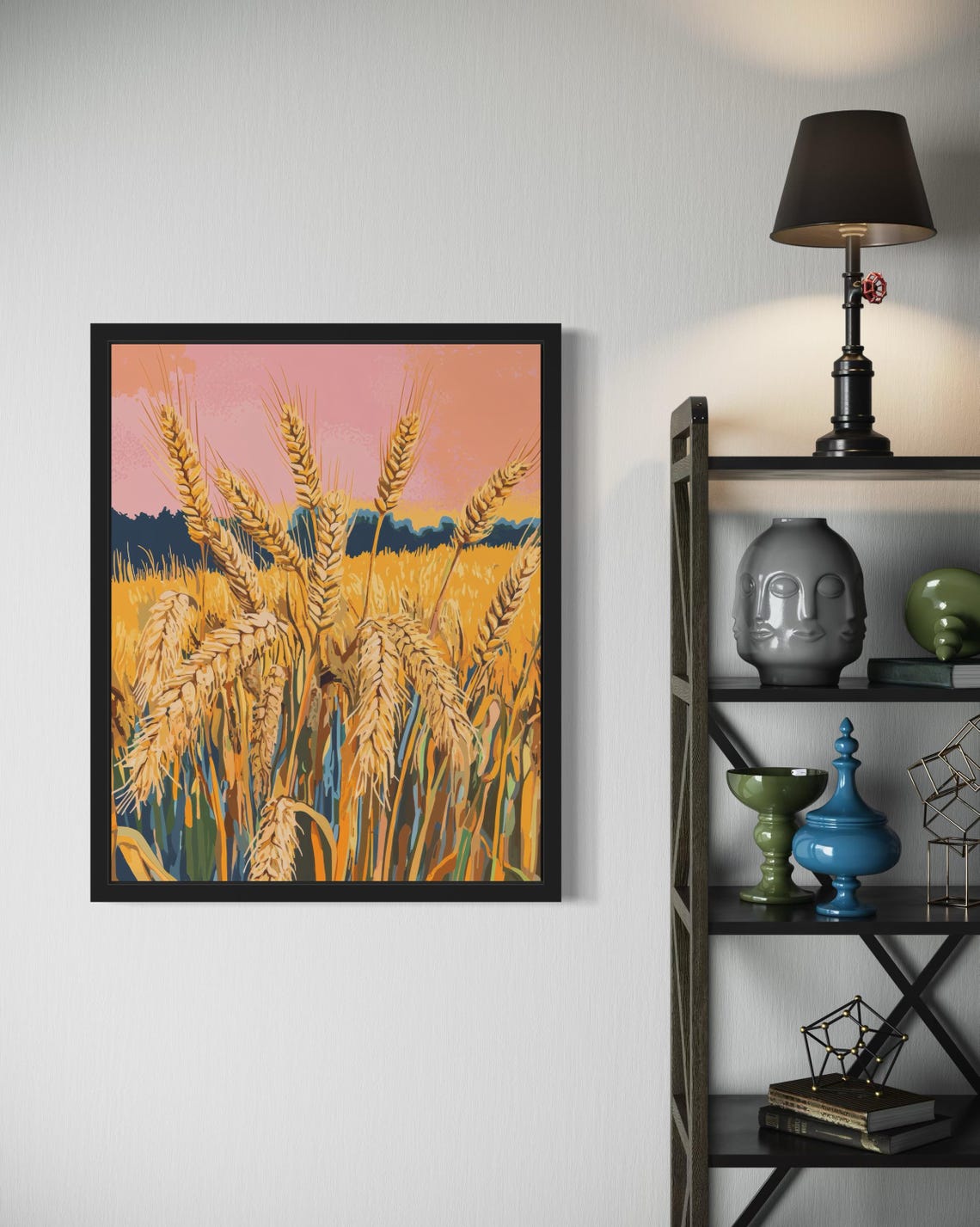 Wheat Sheaves Arm Pop Art Poster - Image 3