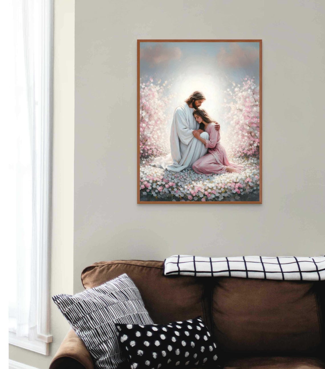 Your Love Christian Painting Jesus And Girl Art Jesus Art Lds Art Bible Christian Art For Women Jesus Picture Jesus Jpg - Image 4