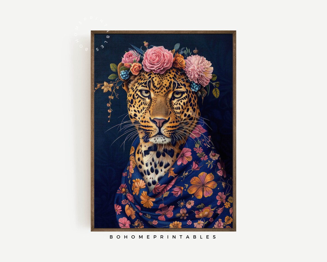 Leopard Trendy Animal Print, Maximalist Decor