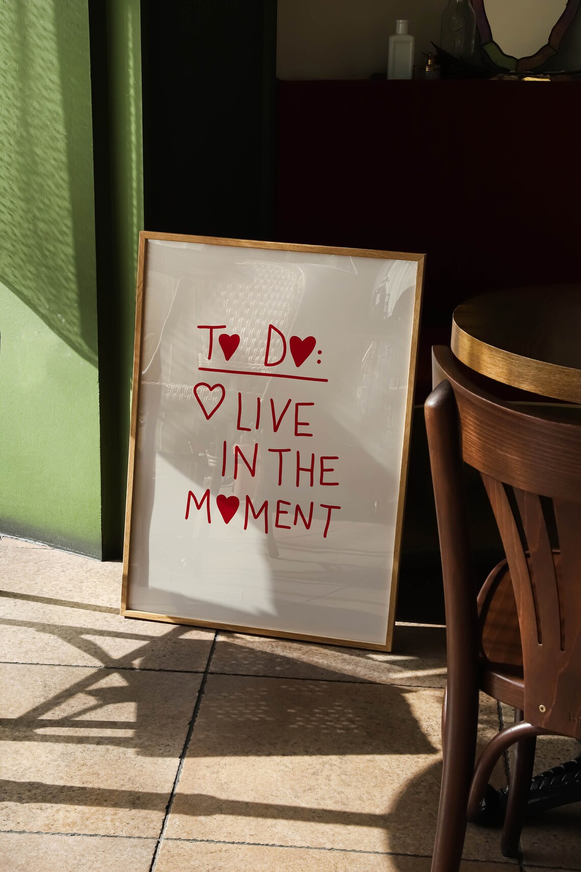 Positive Affirmation Retro Wall Art Poster - Image 2