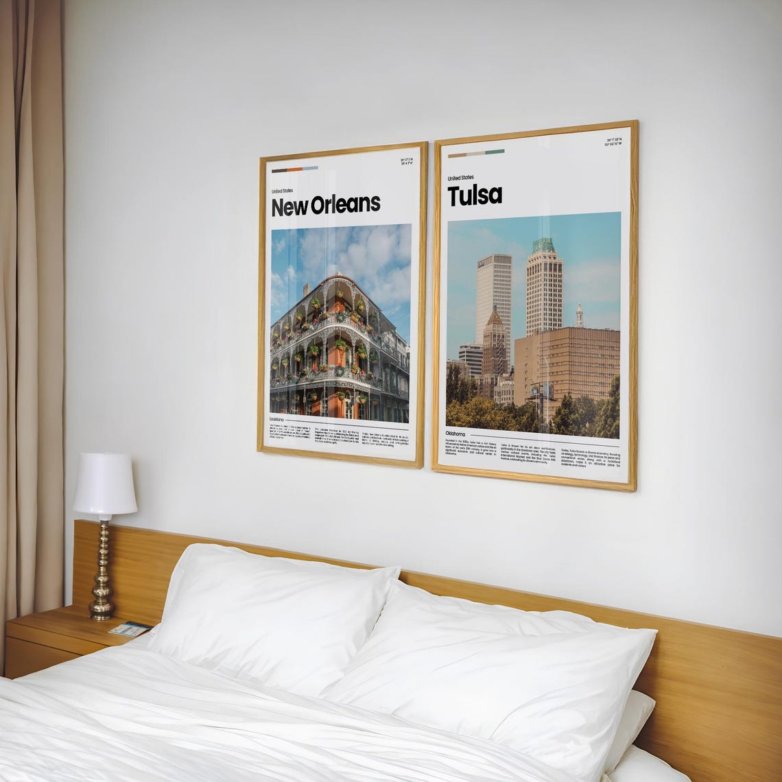 Tulsa Travel Poster Tulsa Poster Tulsa Photo Poster Tulsa Art Print Tulsa Art Usa Poster Usa Travel Poster Travel Gift - Image 2