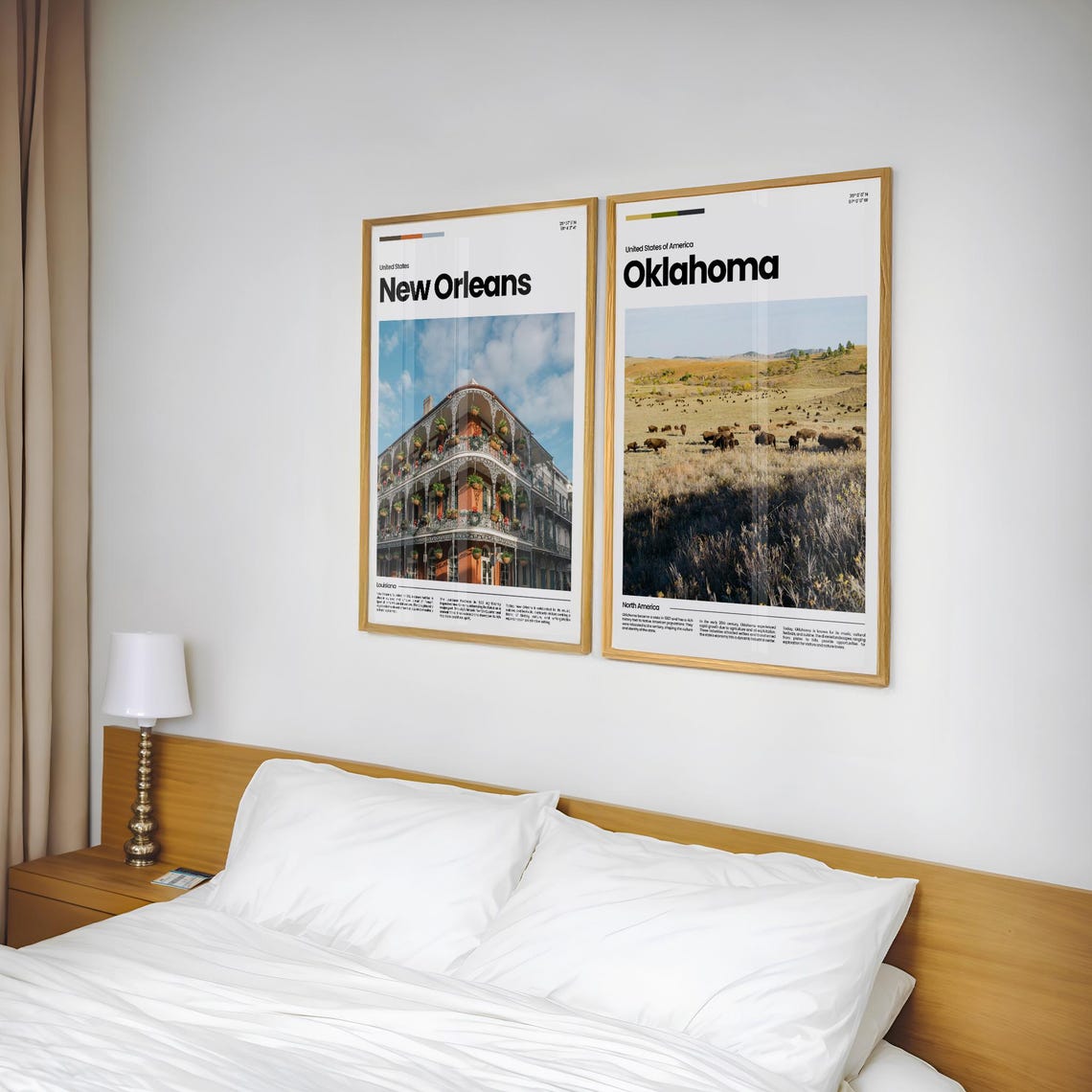 Oklahoma Travel Poster Oklahoma Poster Oklahoma Photo Poster Oklahoma Art Print Oklahoma Art Usa Poster Usa Travel Poster Travel Gift - Image 2