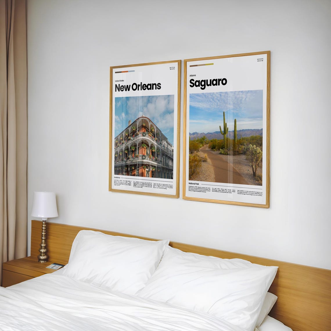 Saguaro Travel Poster Saguaro Poster Saguaro Photo Poster Saguaro Art Print Saguaro National Park Usa Travel Poster Travel Gift - Image 2