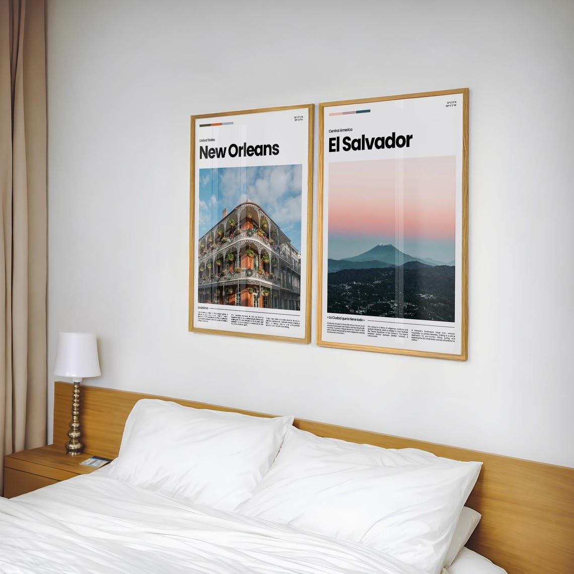 El Salvador Travel Poster El Salvador Poster El Salvador Photo Poster El Salvador Art Print Central America Poster Travel Gift - Image 2