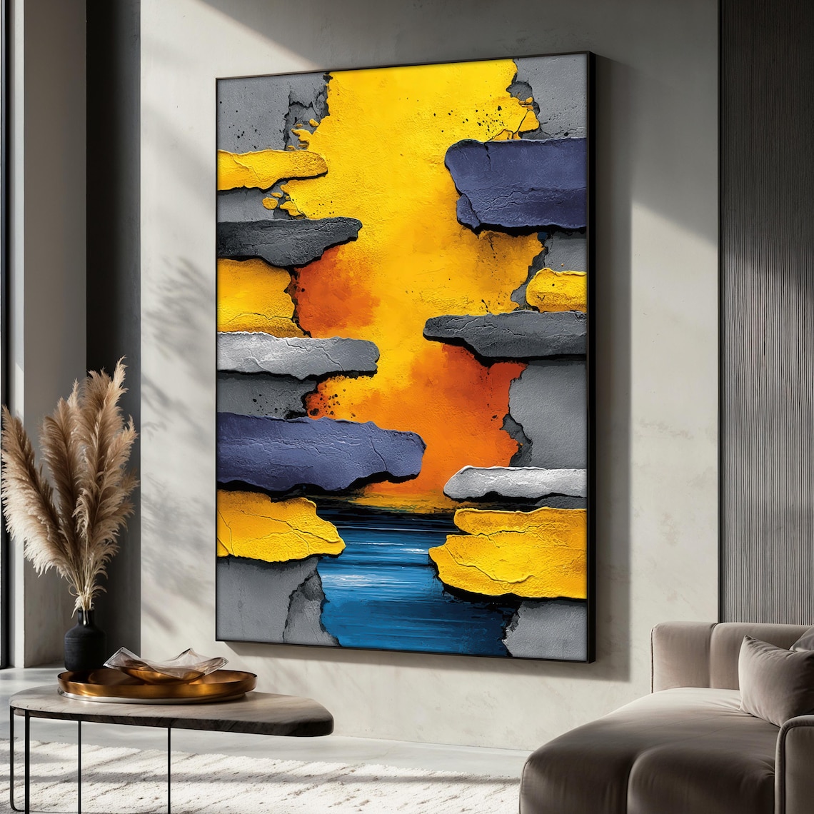 Abstract Painting, Modern Contemporary Artwork