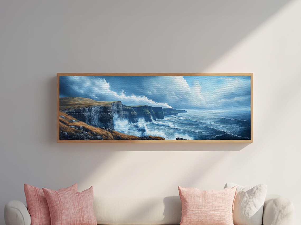 Cliffs Of Moher Poster Print, Ireland Landscape - Image 4