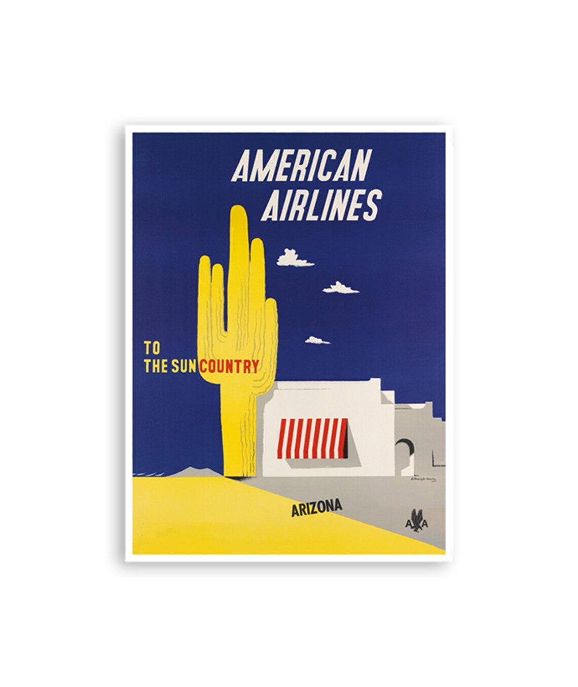 Arizona Travel Poster, America Art Print