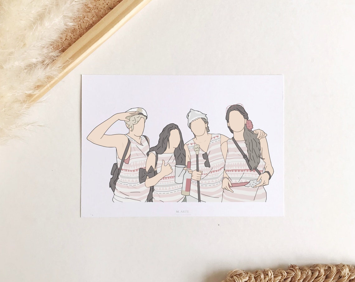 Sketch From Photo Best Friend Portrait Drawing From Photo Best Friend Png Best Friend Bday Soul Sister Gift Custom Illustration Gift