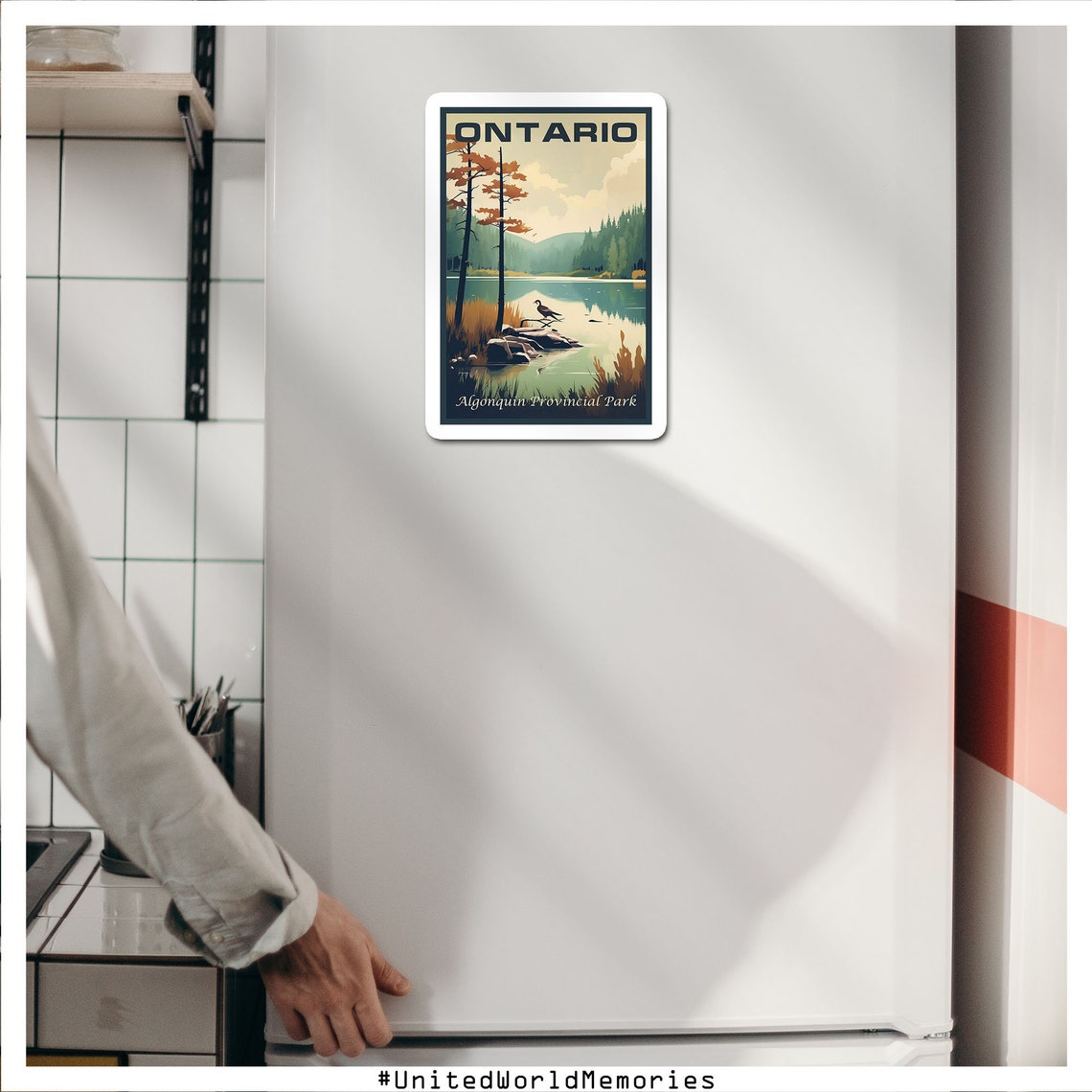 Ontario Algonquin Provincial Park Lake Loon Wilderness Poster - Image 5