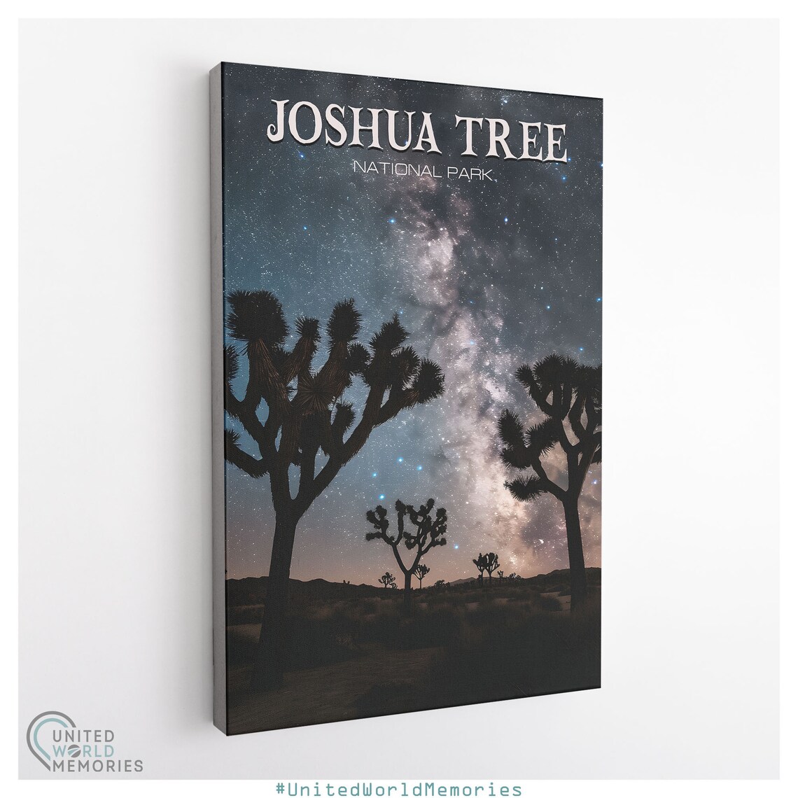 Joshua Tree National Park Milky Way Starry Night Desert Poster - Image 3