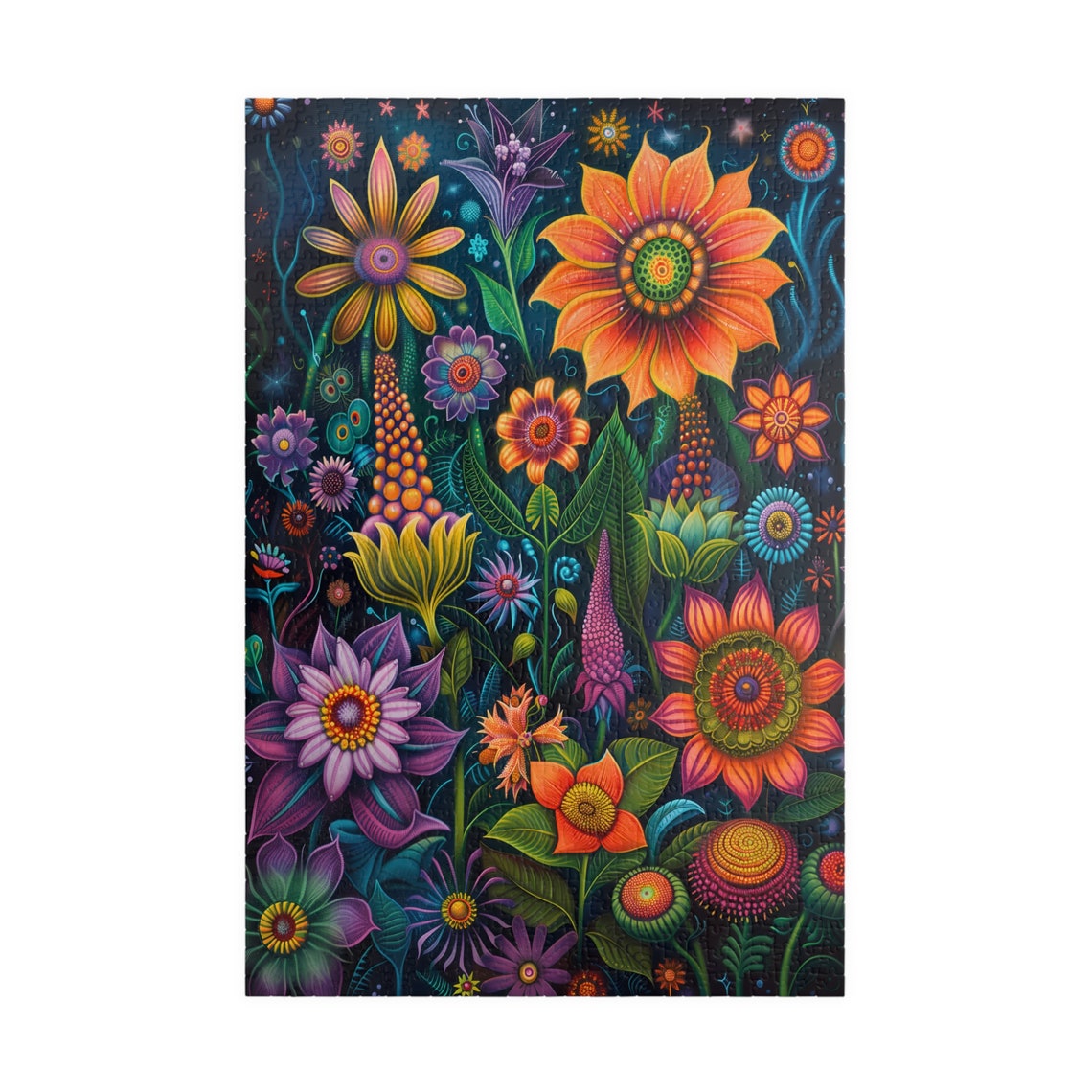 Tropical Dream Fantasy Garden Jigsaw Puzzle Tech Free Fun Activity Great Gift For Birthdays Paitents And Nursing Homes - Image 3