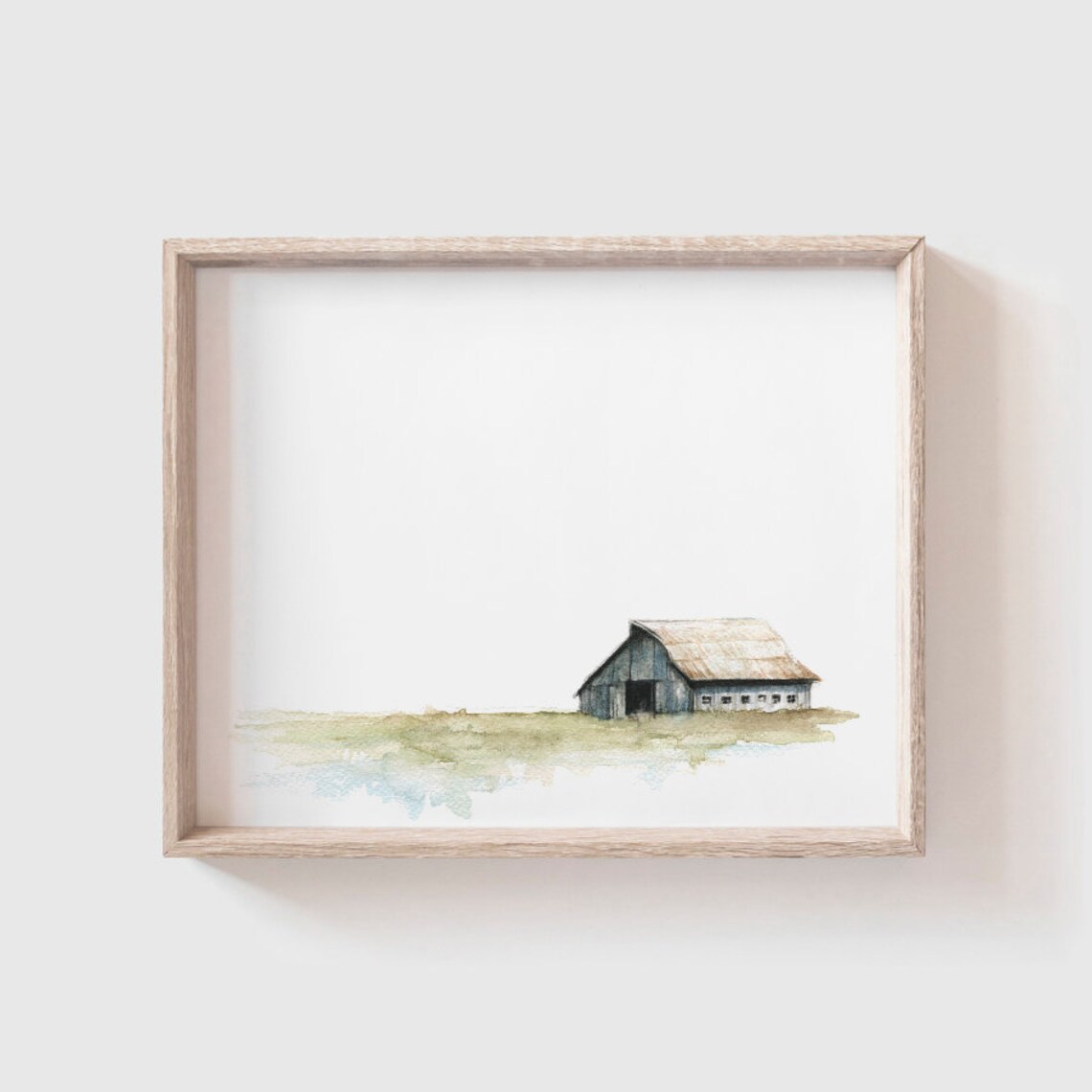 Barn No 2 Art Print, Modern Farmhouse Decor
