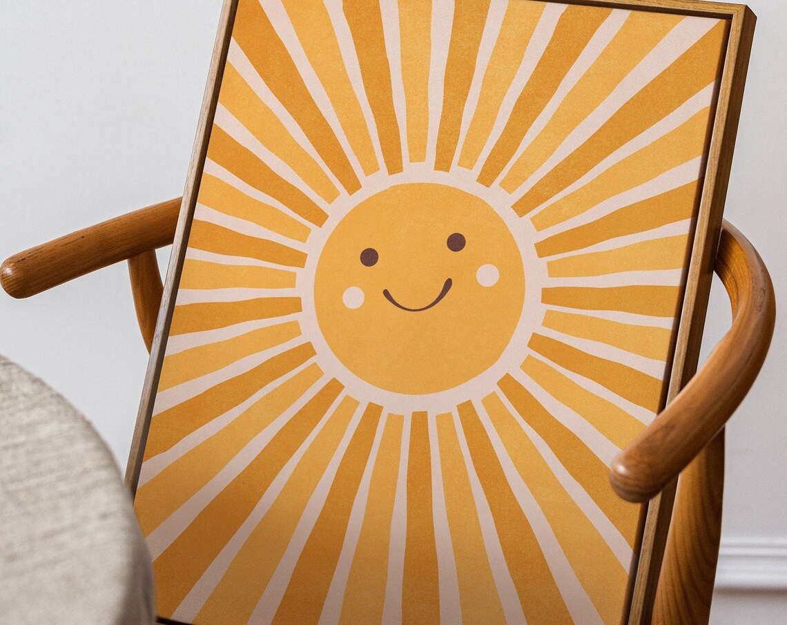 Sunshine Nursery Poster, Nursery Room Decor - Image 3