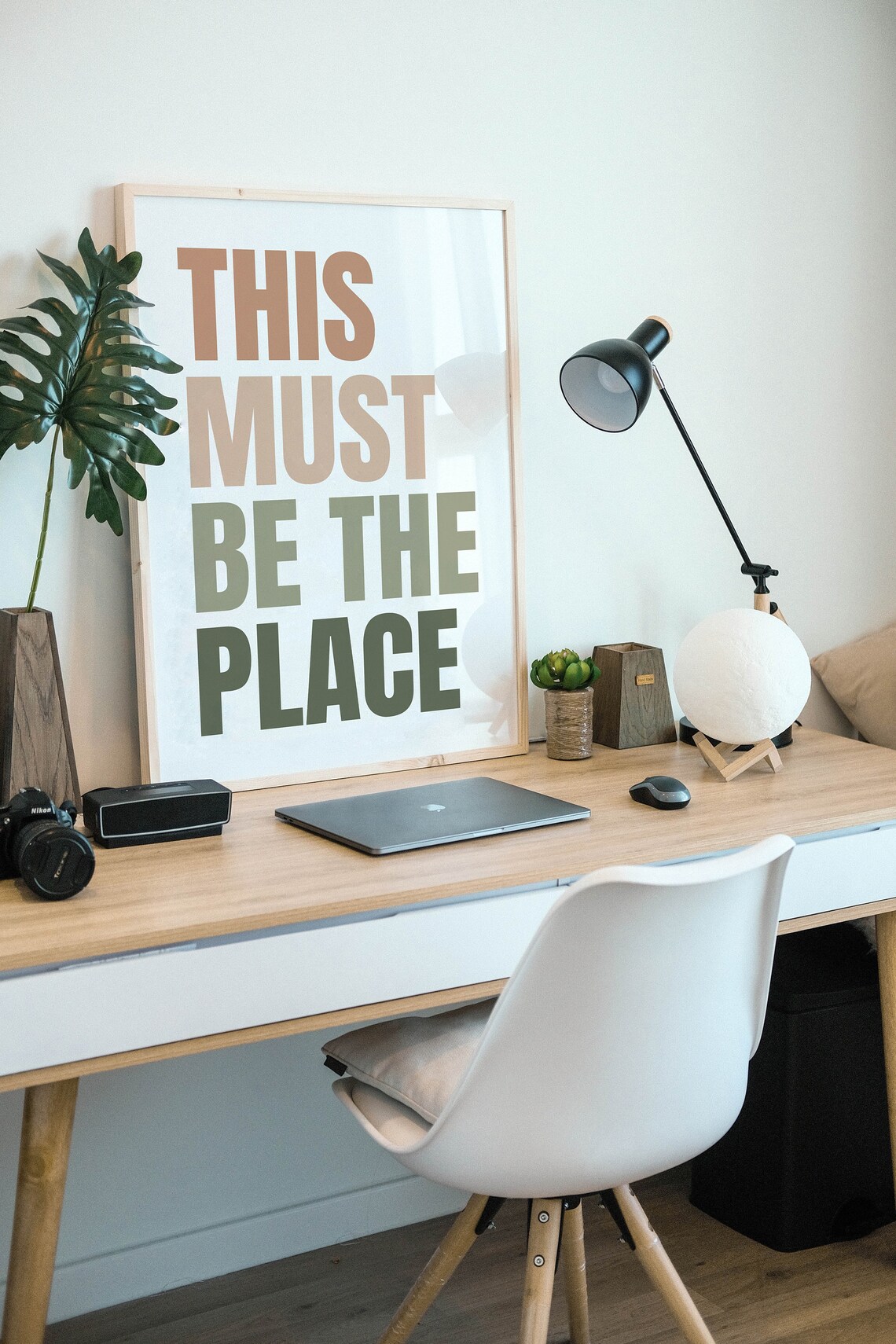 This Must Be The Place Boho Typography Art Print - Image 3
