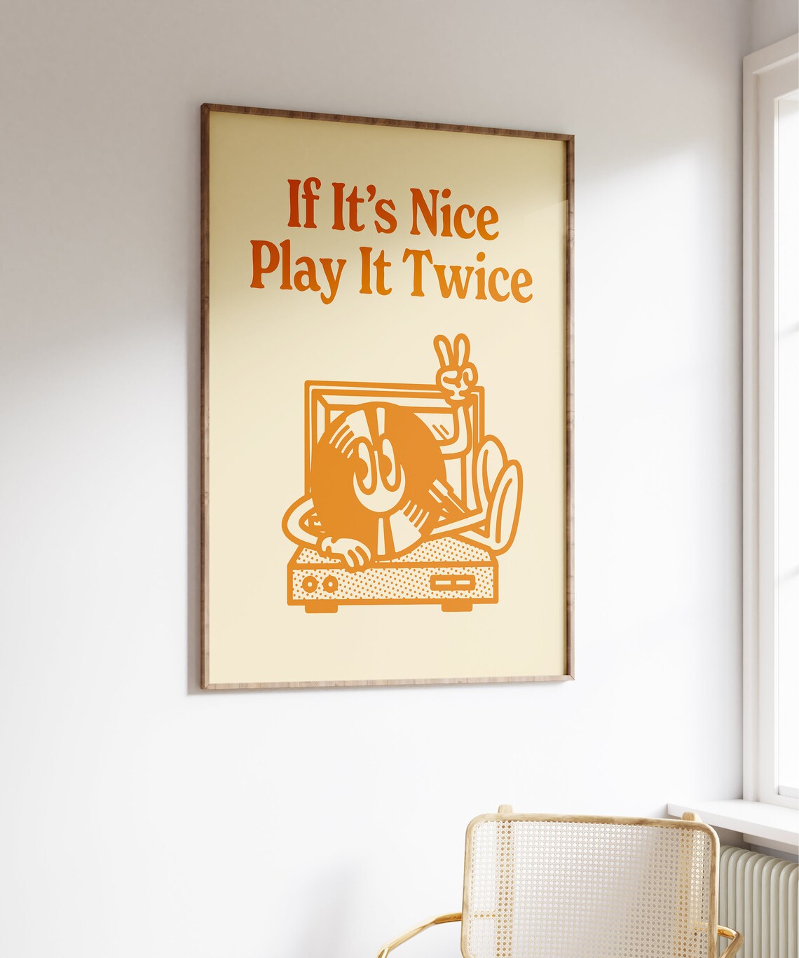Funky Vinyl Retro Record Art Print, Music Lovers - Image 4