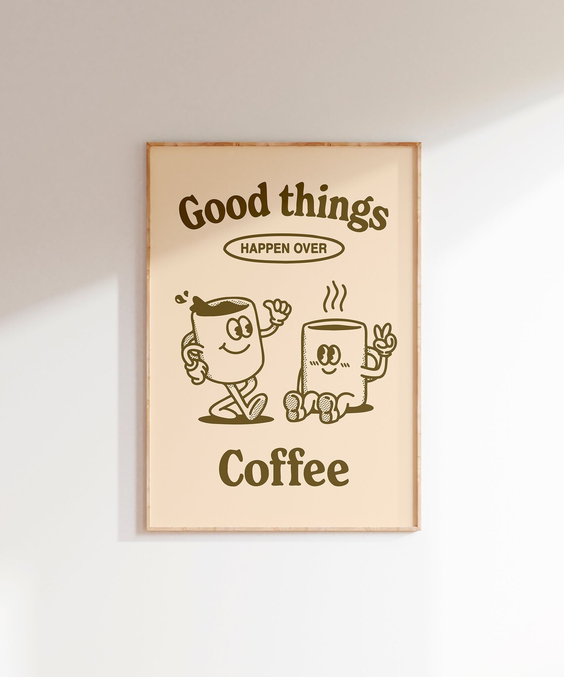 Vintage Coffee Poster, Coffee Bar Wall Art - Image 5