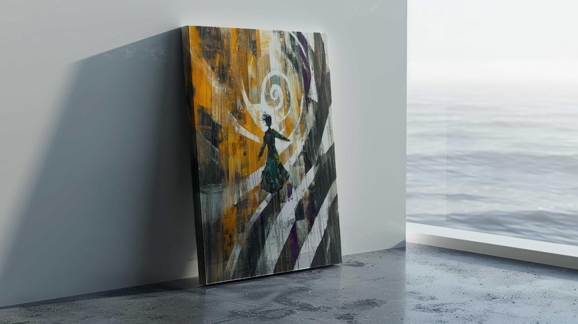 Modern Abstract Art, Office Housewarming Gift