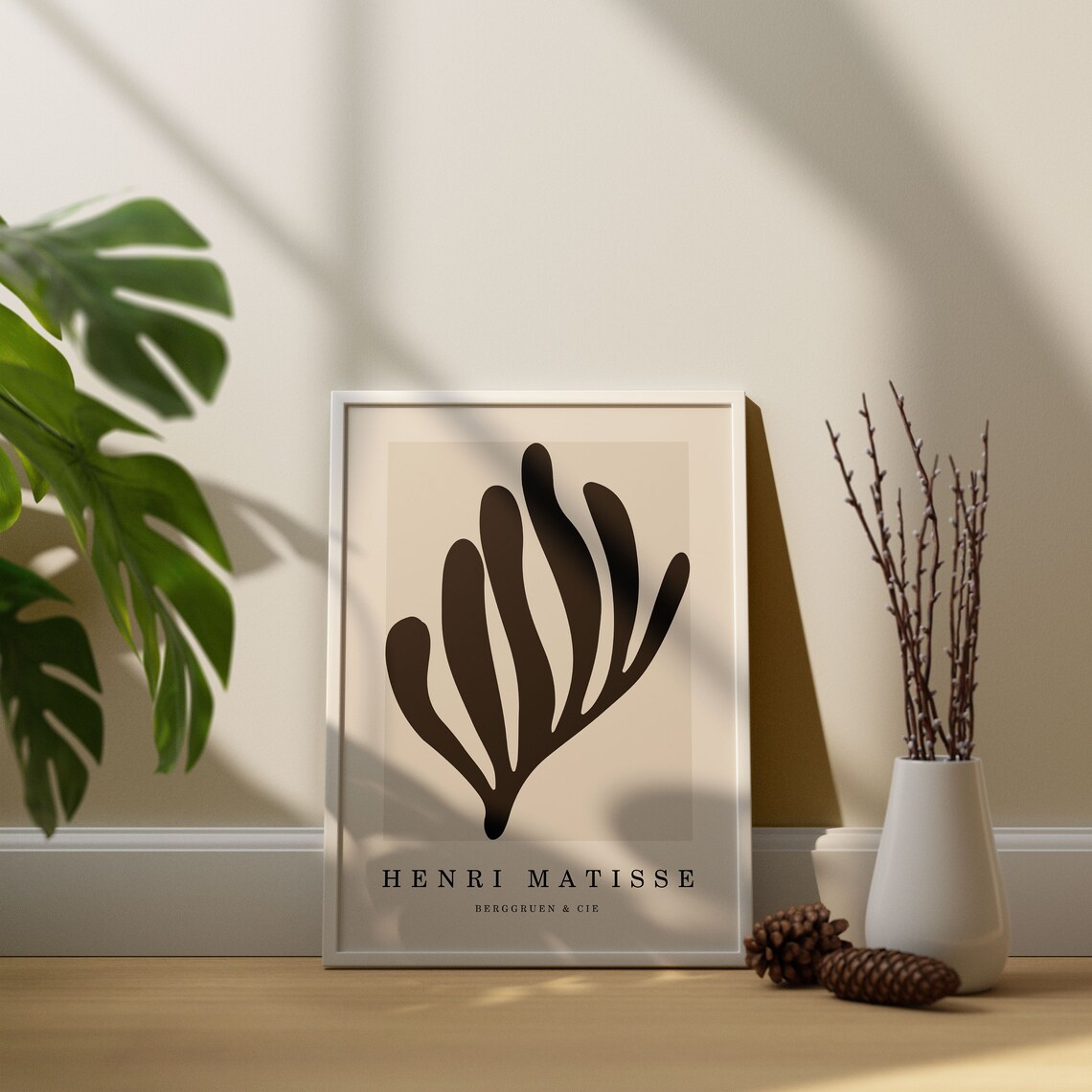 Matisse Beige Cut Outs Print Neutral Tones Poster Printable Poster Modern Minimalist Art Print Set Abstract Art Print - Image 5