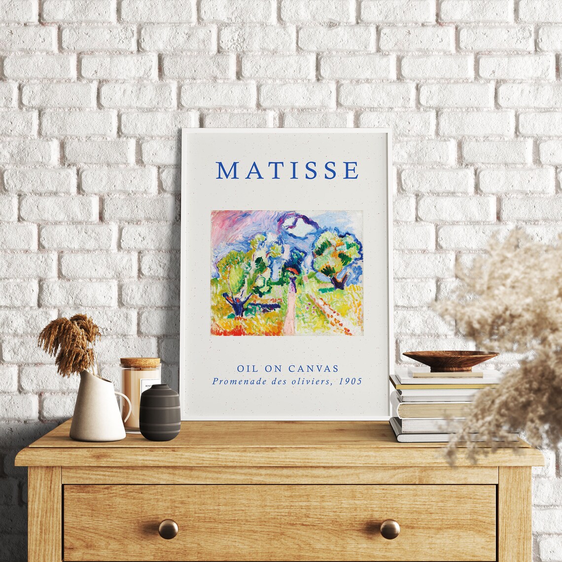 Matisse Promenade Des Oliviers 1905 Poster Vibrant Fauvist Olive Trees - Image 3