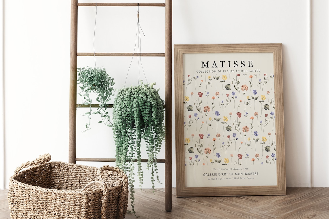 Matisse Flower Market Art Print, Tokyo Botanical Poster - Image 4