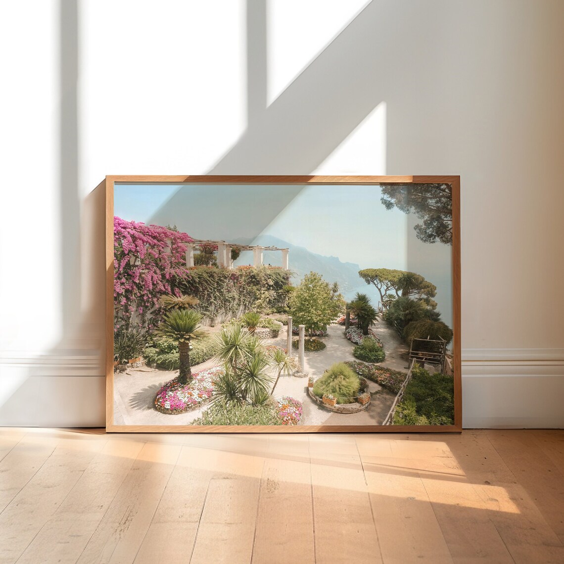 Villa Rufolo Gardens Ravello Amalfi Coast Italy Travel Poster