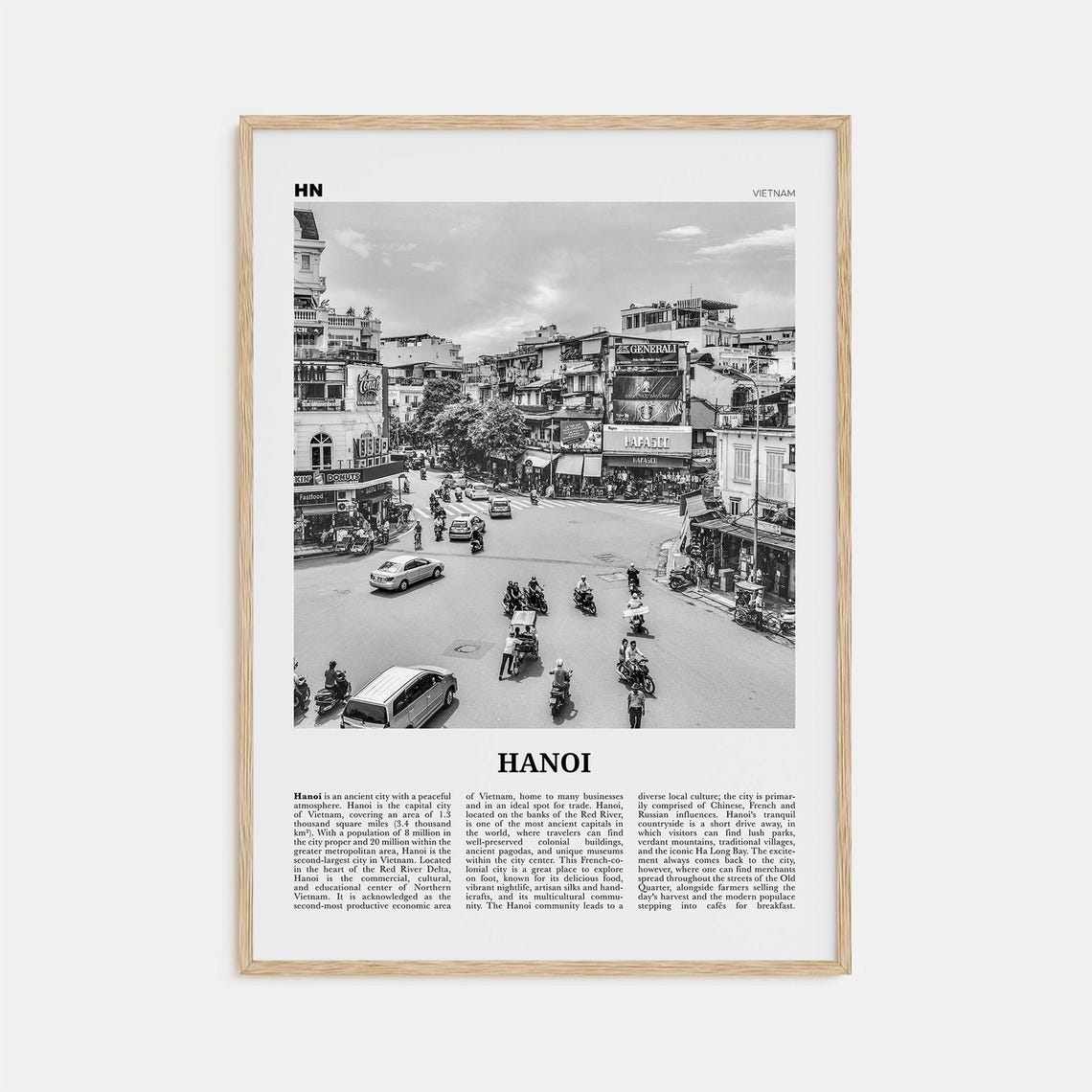 Hanoi Print Black And White No 1 Hanoi Wall Art Hanoi Poster Hanoi Photo Hanoi Wall Decor Vietnam Viet Nam Asia H Ni Viet Nam