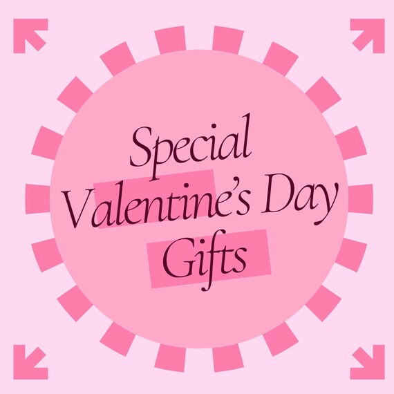 Special Valentines Day Gifts Pink Graphic Sign Festive Holiday Decor Poster