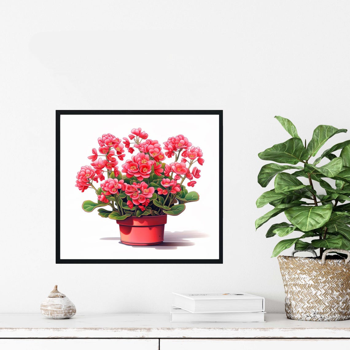 Kalanchoe Plants Art Print - Image 4
