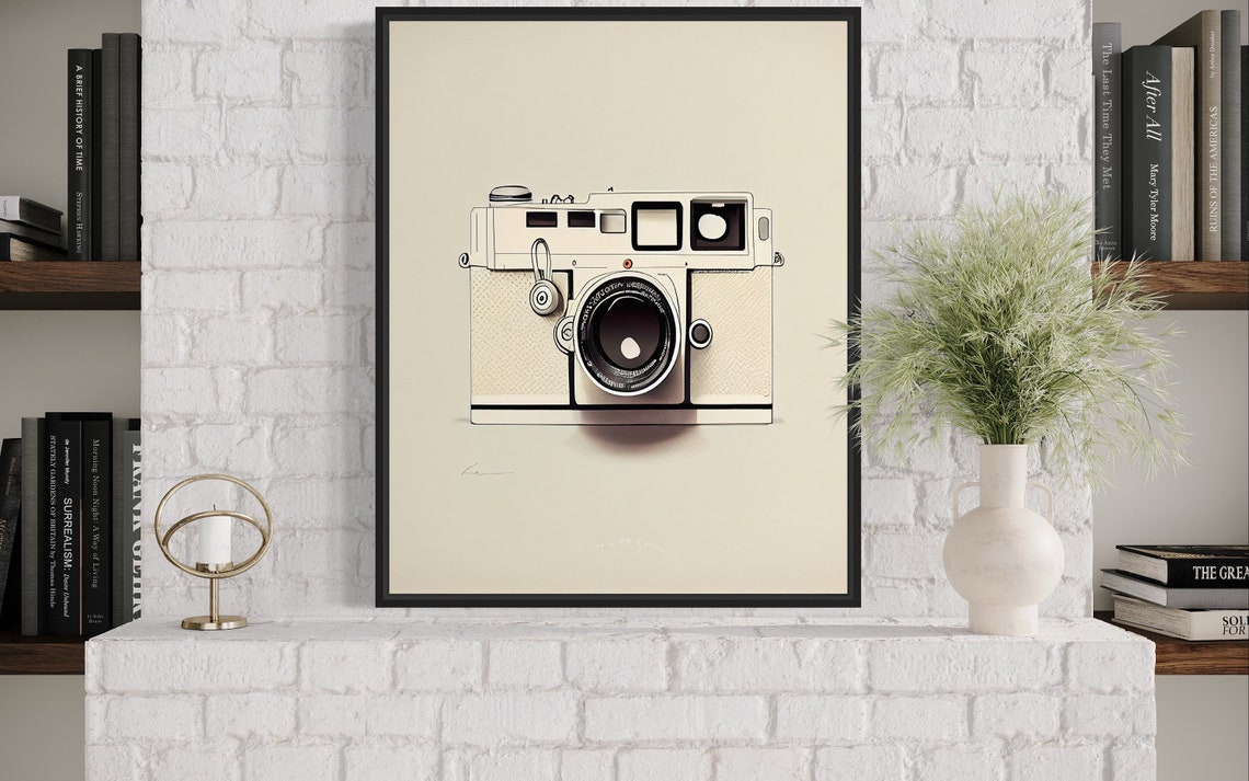 Camera Minimalist Art Print - Image 2