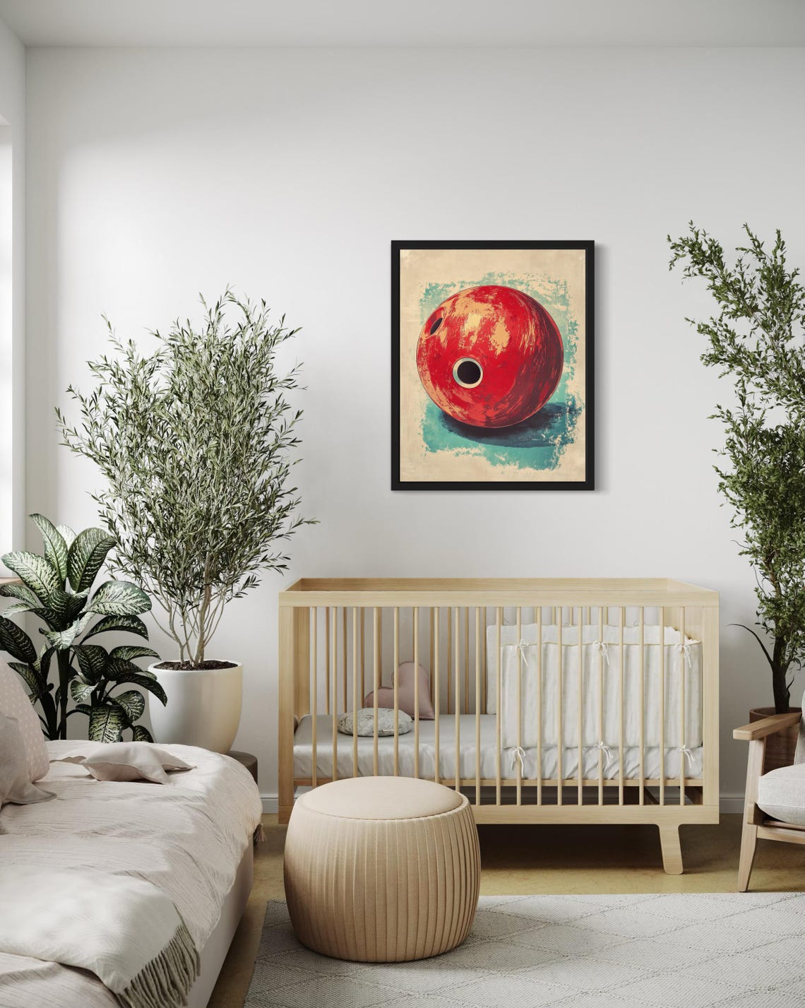 Bowling Ball Pop Art Poster - Image 4