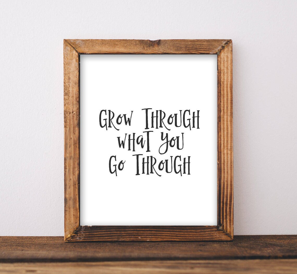 Motivational Wall Art Positive Quote Poster