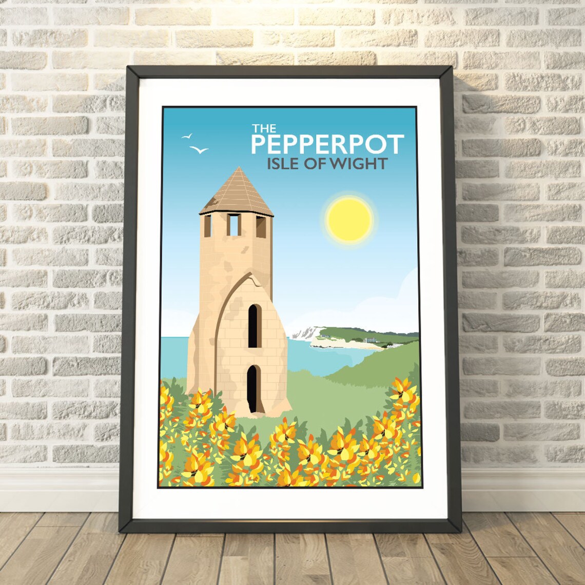 St Catherines Oratory, Isle Of Wight Travel Poster