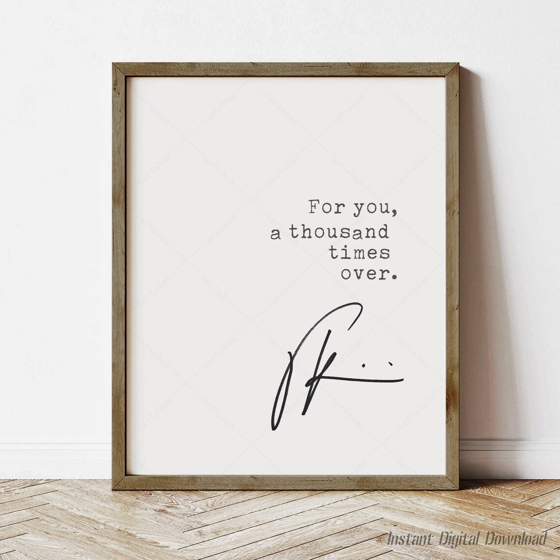 The Kite Runner Quote, Khaled Hosseini Art Print