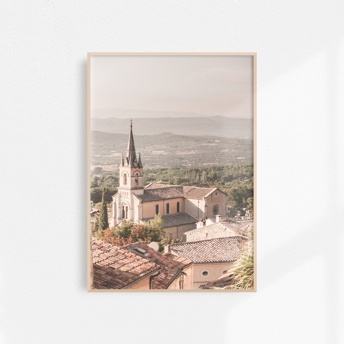 Bonnieux Print South Of France Print France Wall Art French Decor Provence Print Art Print