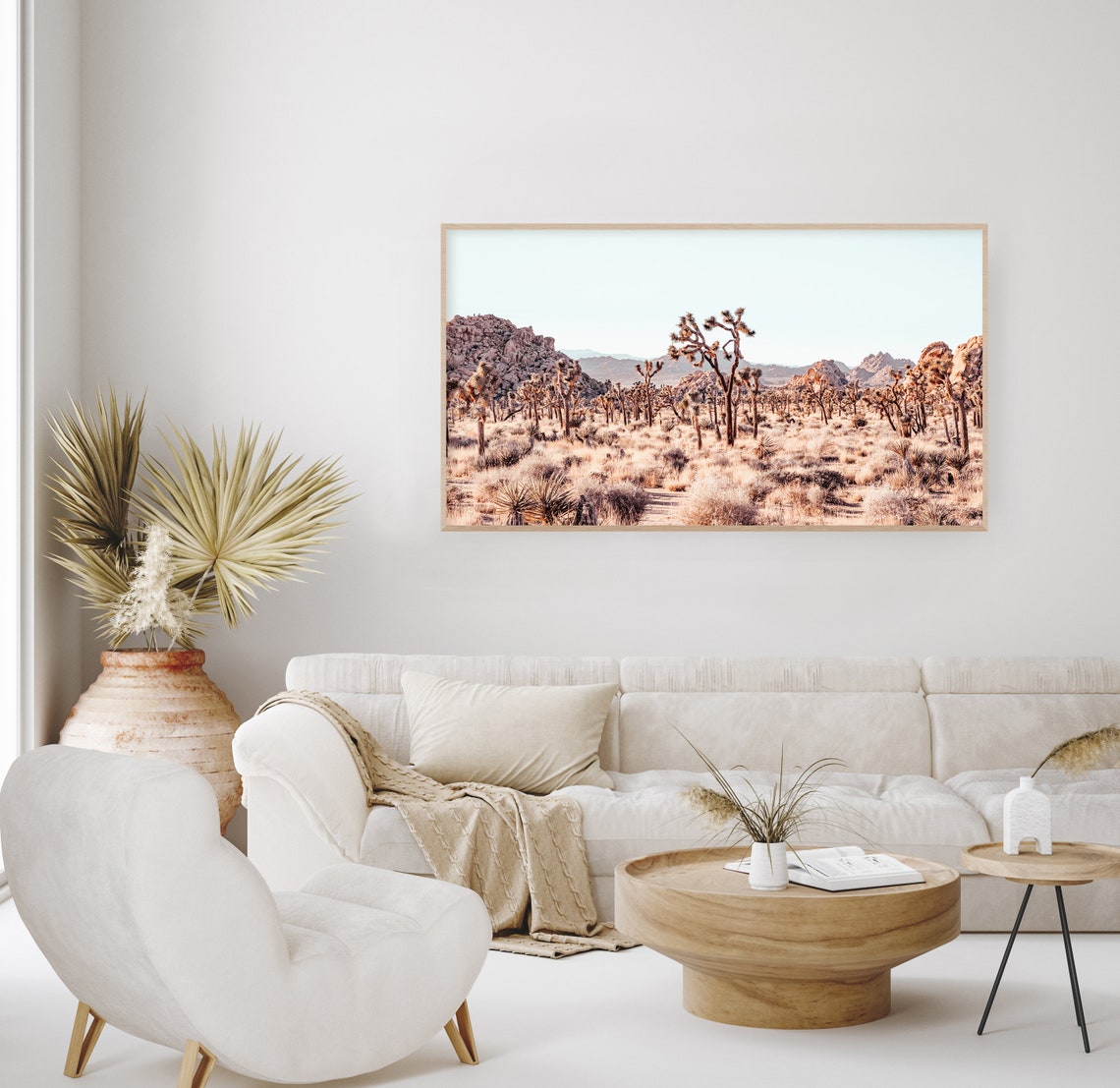 Joshua Tree National Park Desert Sunset Landscape Photography Poster - Image 2