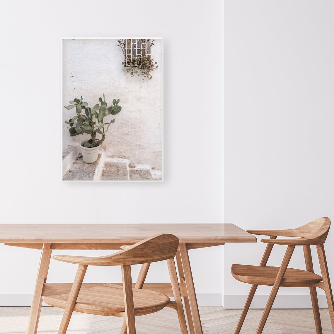 Puglia Cactus Print, Italy Travel Poster - Image 2