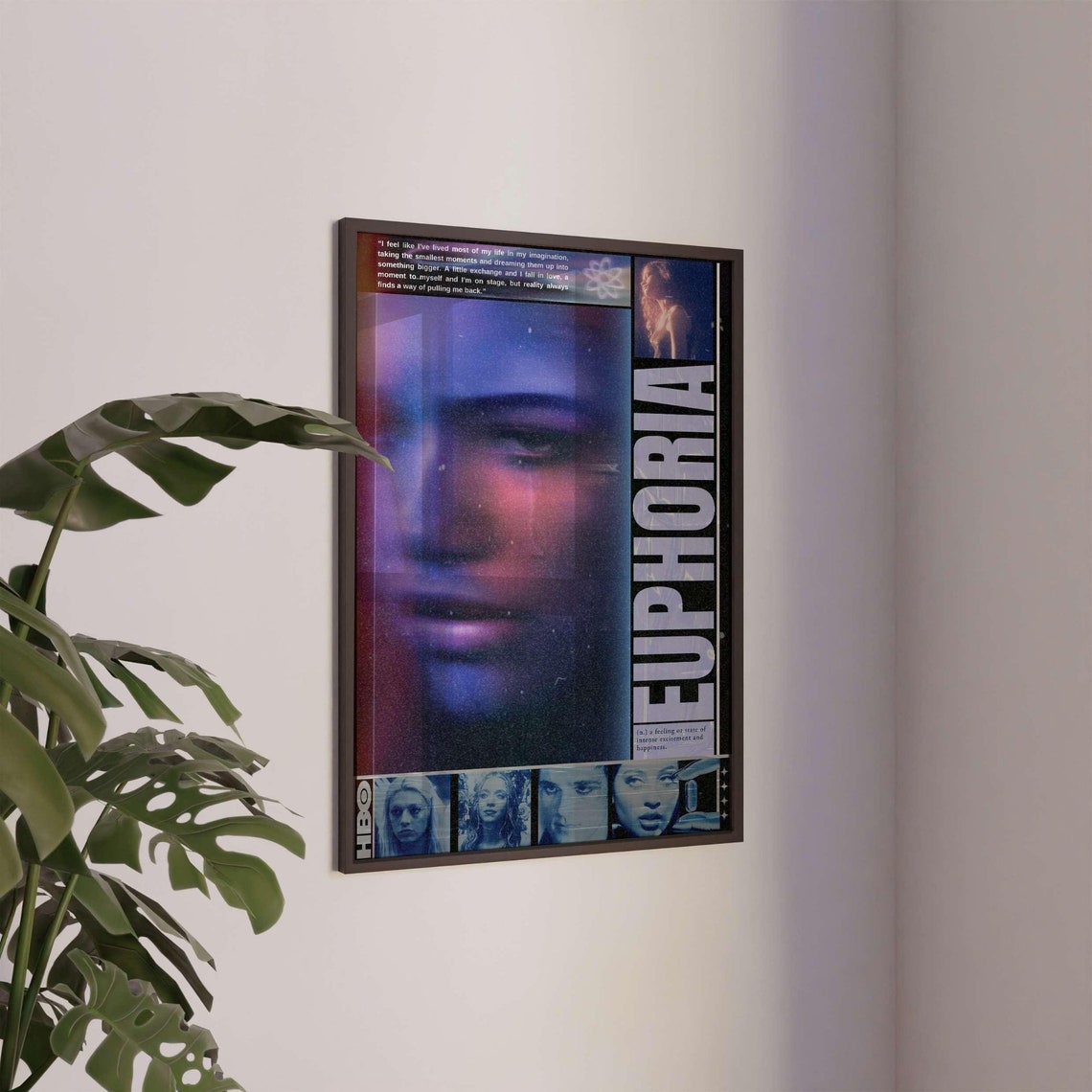Euphoria Zendaya Art Print Modern Wall Art Mid Century Gift For Her - Image 4