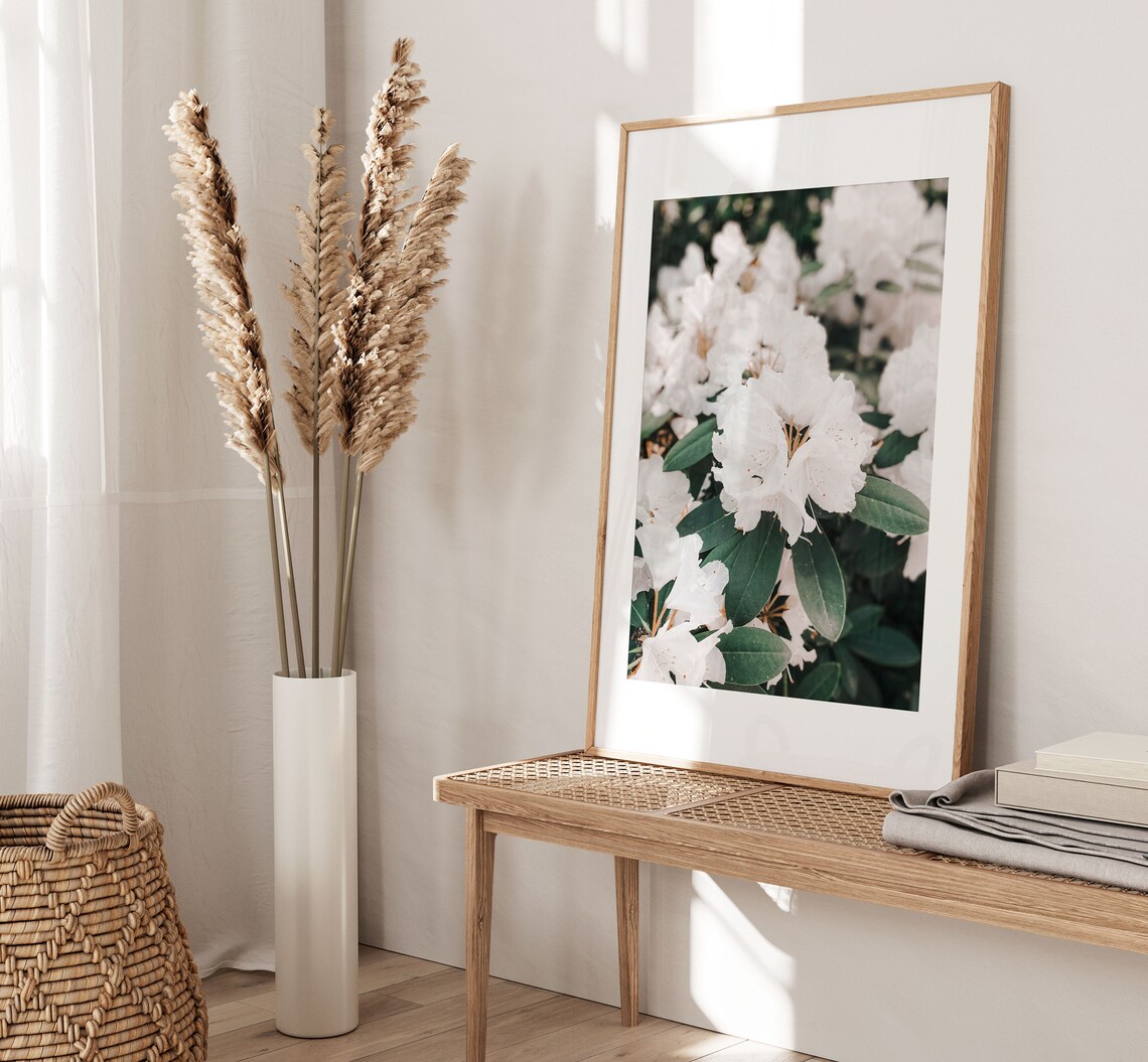 Rhododendron Botanical Art Print, Floral Wall Art - Image 2