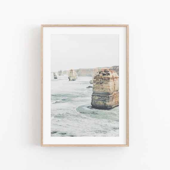 Australia Beach Travel Poster, Gallery Wall Art