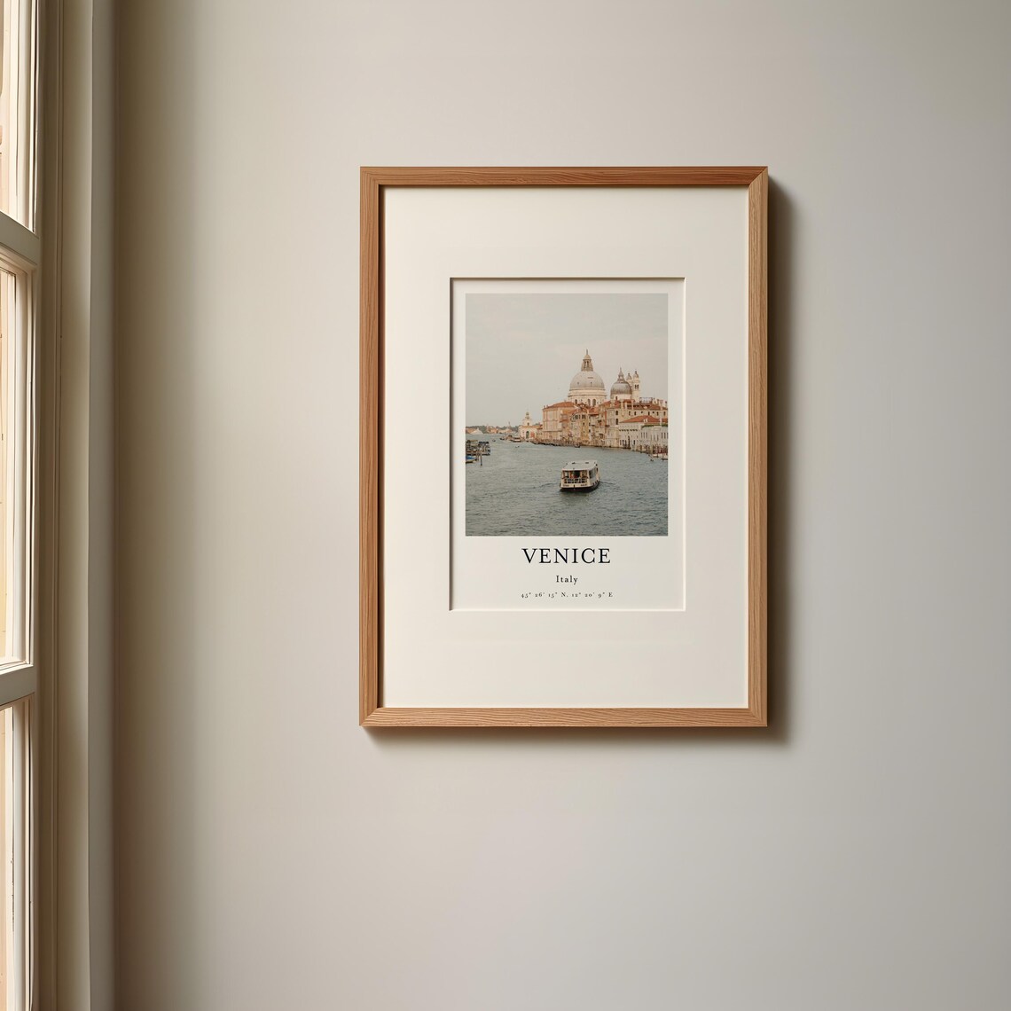 Venice Italy Grand Canal Water Bus Photography Travel Poster - Image 3
