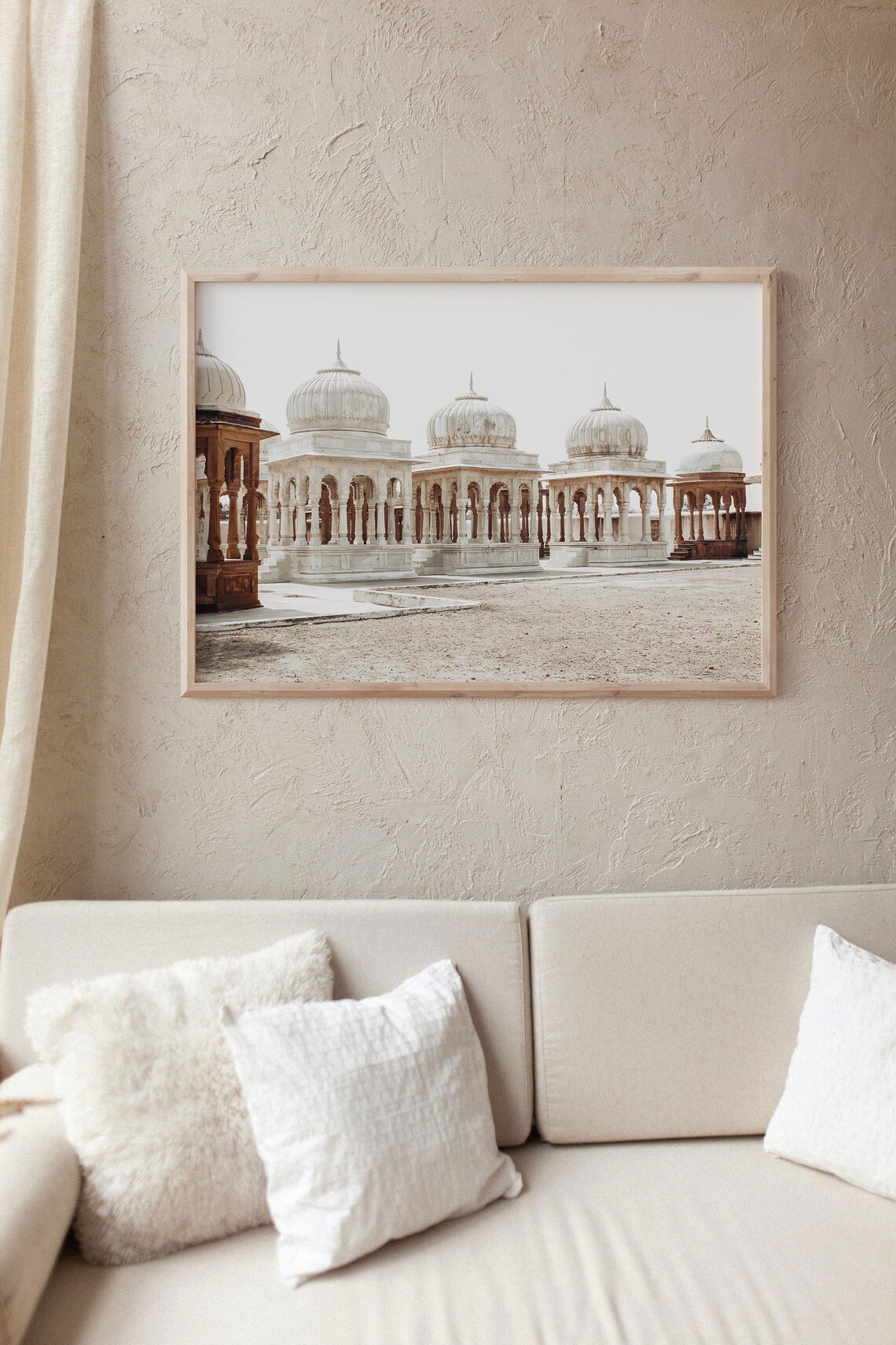India City Print, Temple Decor Travel Poster - Image 3