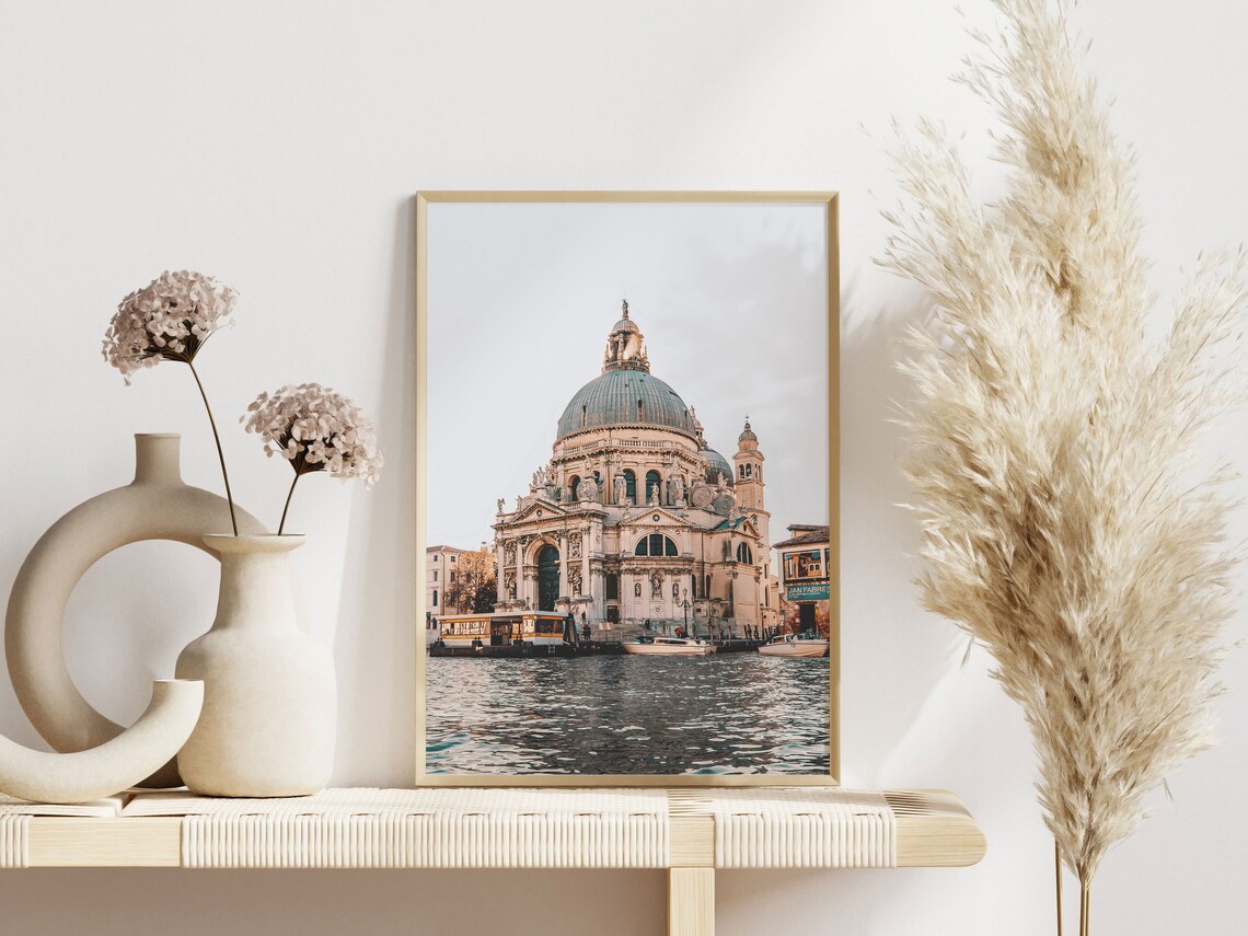 Venice Italy Travel Poster, Canal Wall Art - Image 3