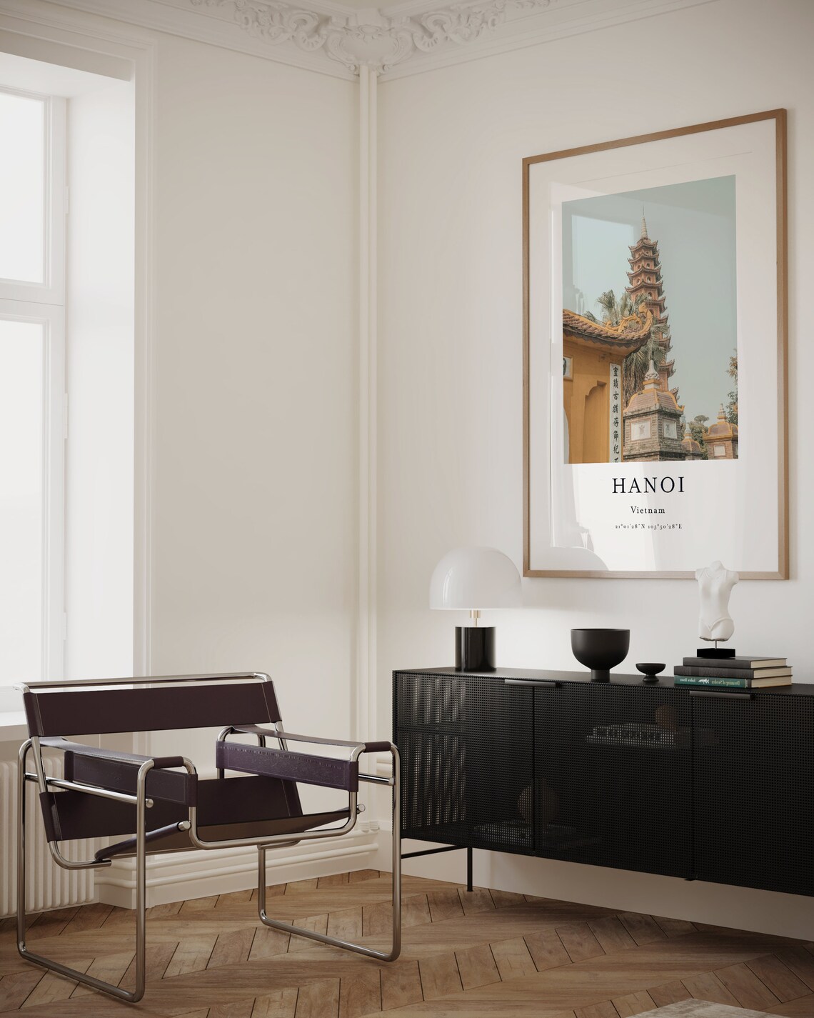 Vietnam Hanoi Travel Wall Art Print - Image 2