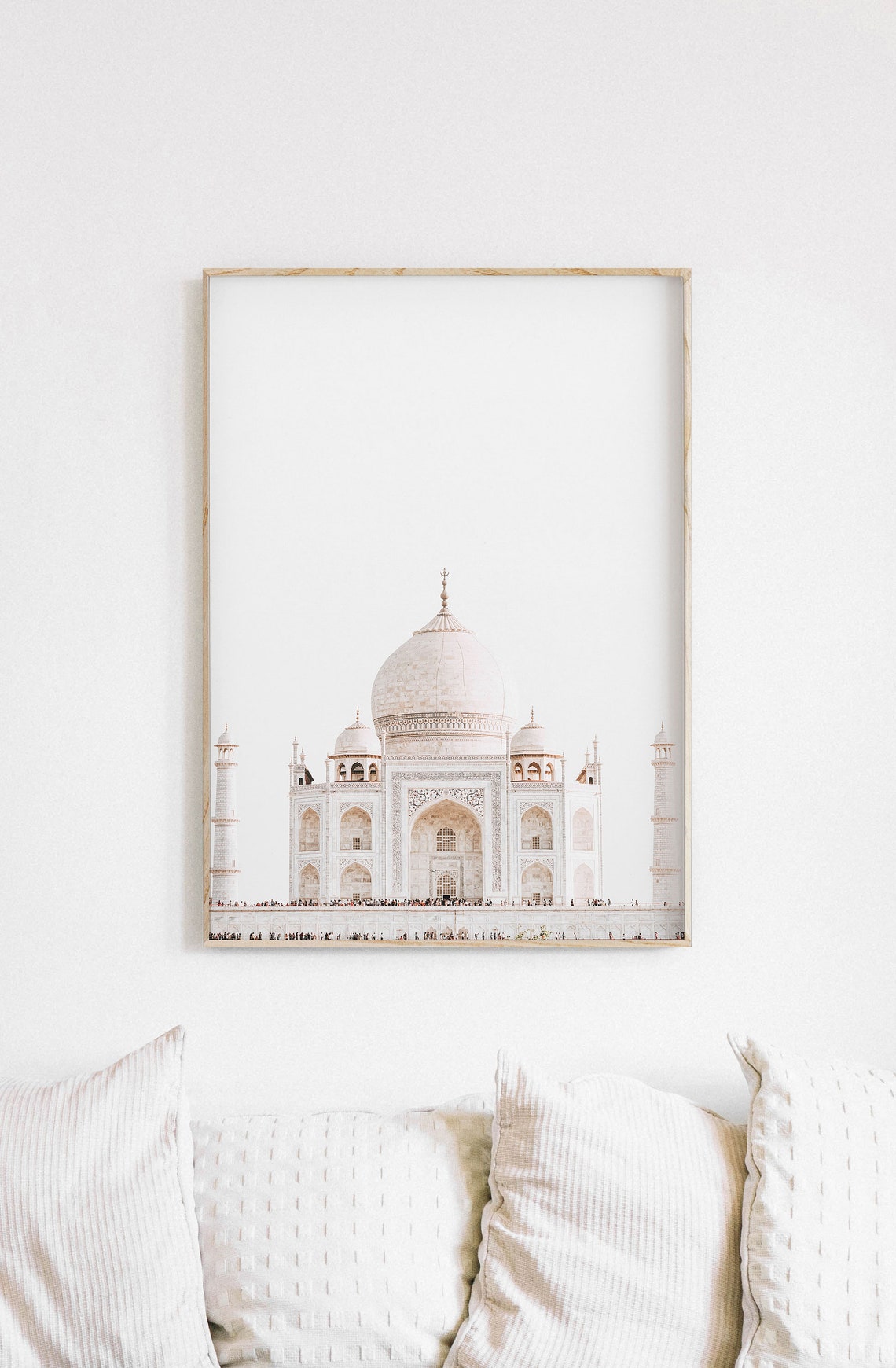Taj Mahal India Cityscape Travel Poster - Image 2