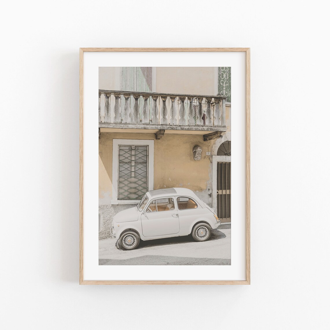 Sicily Italy City View Travel Poster, Cityscape