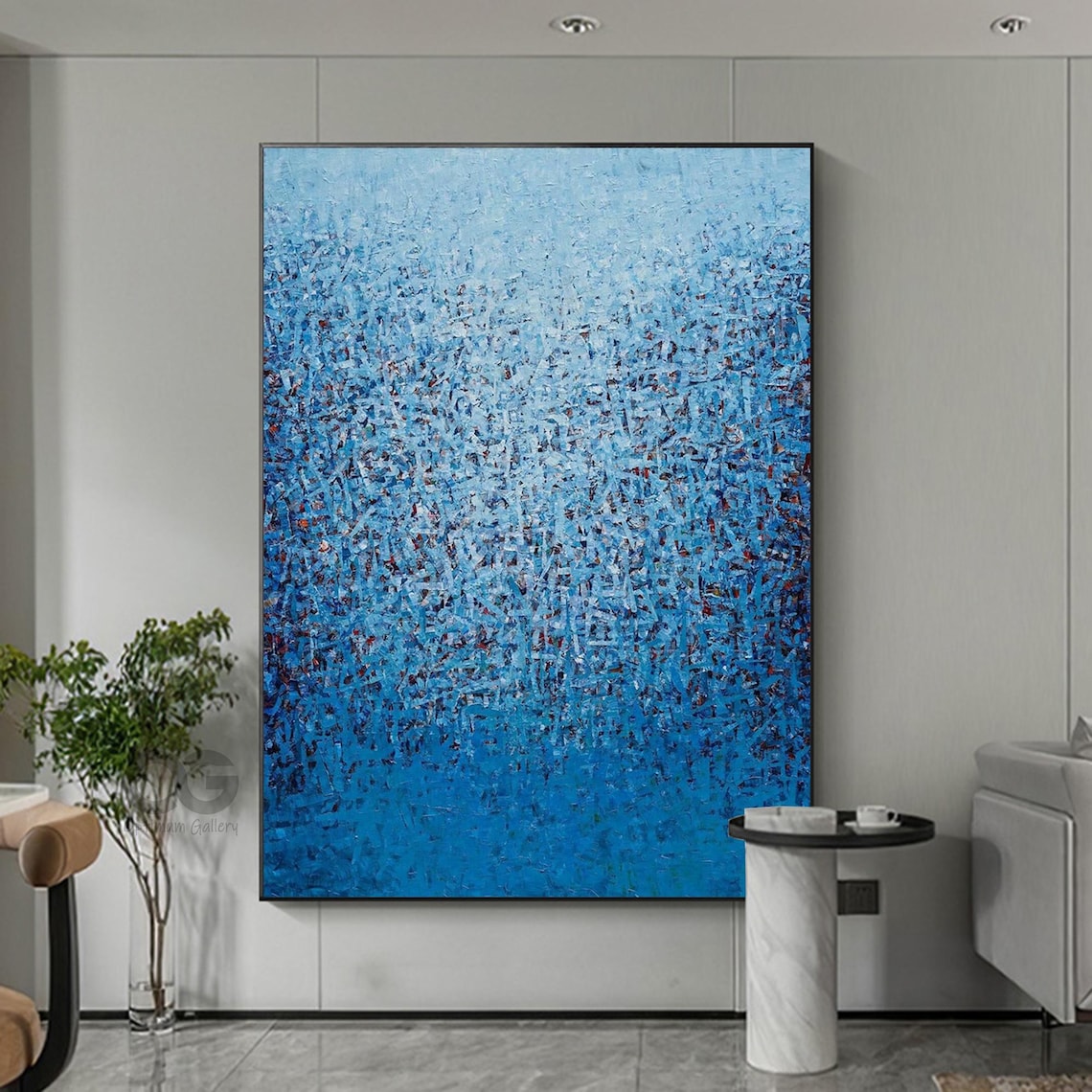 Pollock-Inspired Abstract Color Wall Art Print - Image 5