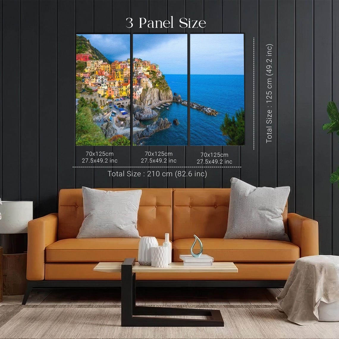 Manarola Cinque Terre Colorful Cliffside Village Coast Poster - Image 2
