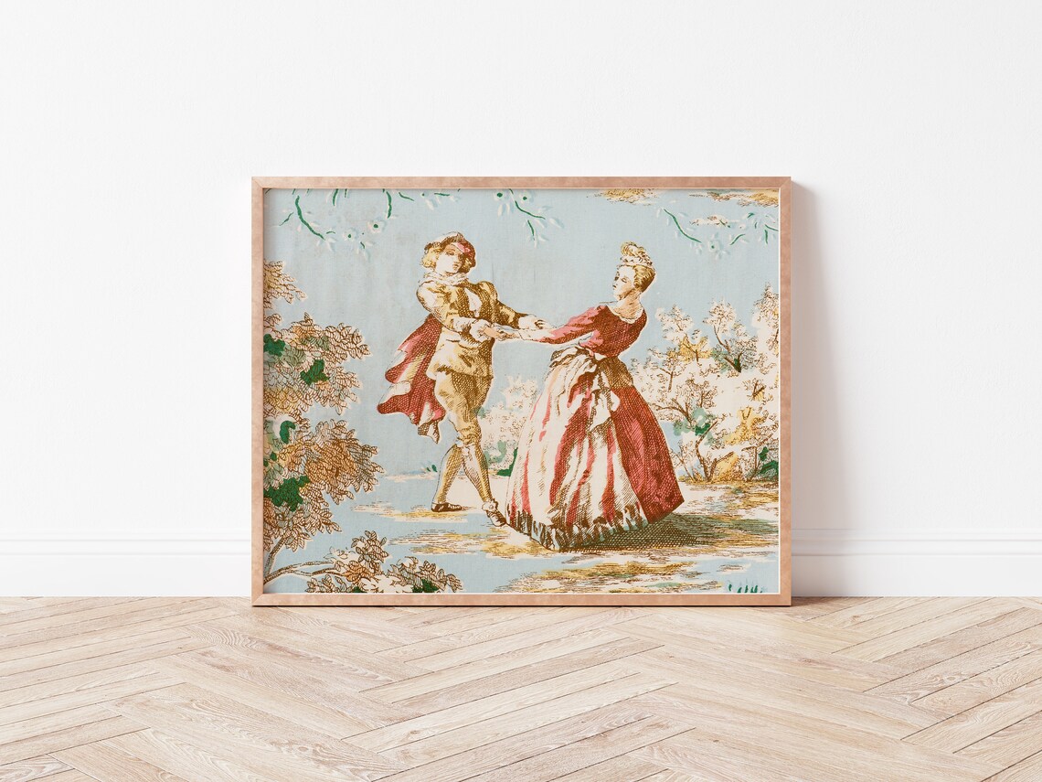 Valentine's Day Vintage Decor Art Print, Light Academia - Image 4